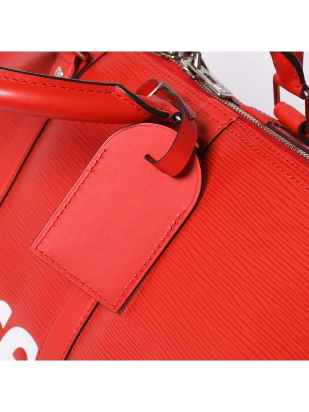 Louis Vuitton Supreme Keepall Bandouliere 45 Boston Bag Epi